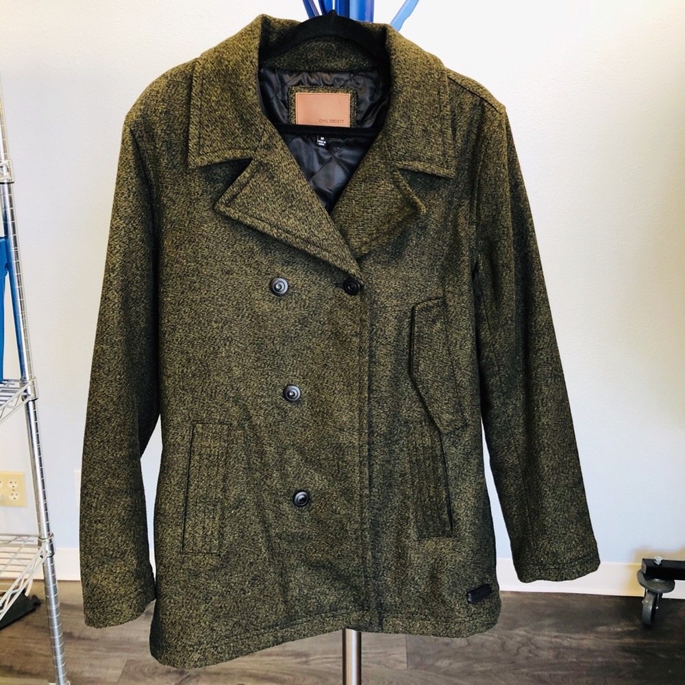 Civil Society - Olive Marseille Peacoat